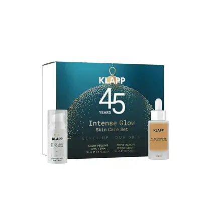 Набор для ухода за кожей лица KLAPP Intense Glow Skin Care Set