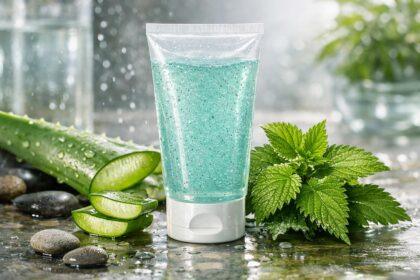 Очищающий гель скраб для лица