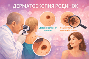 Дерматоскопия родинок