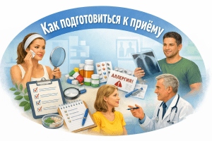 Консультация врача дерматовенеролога