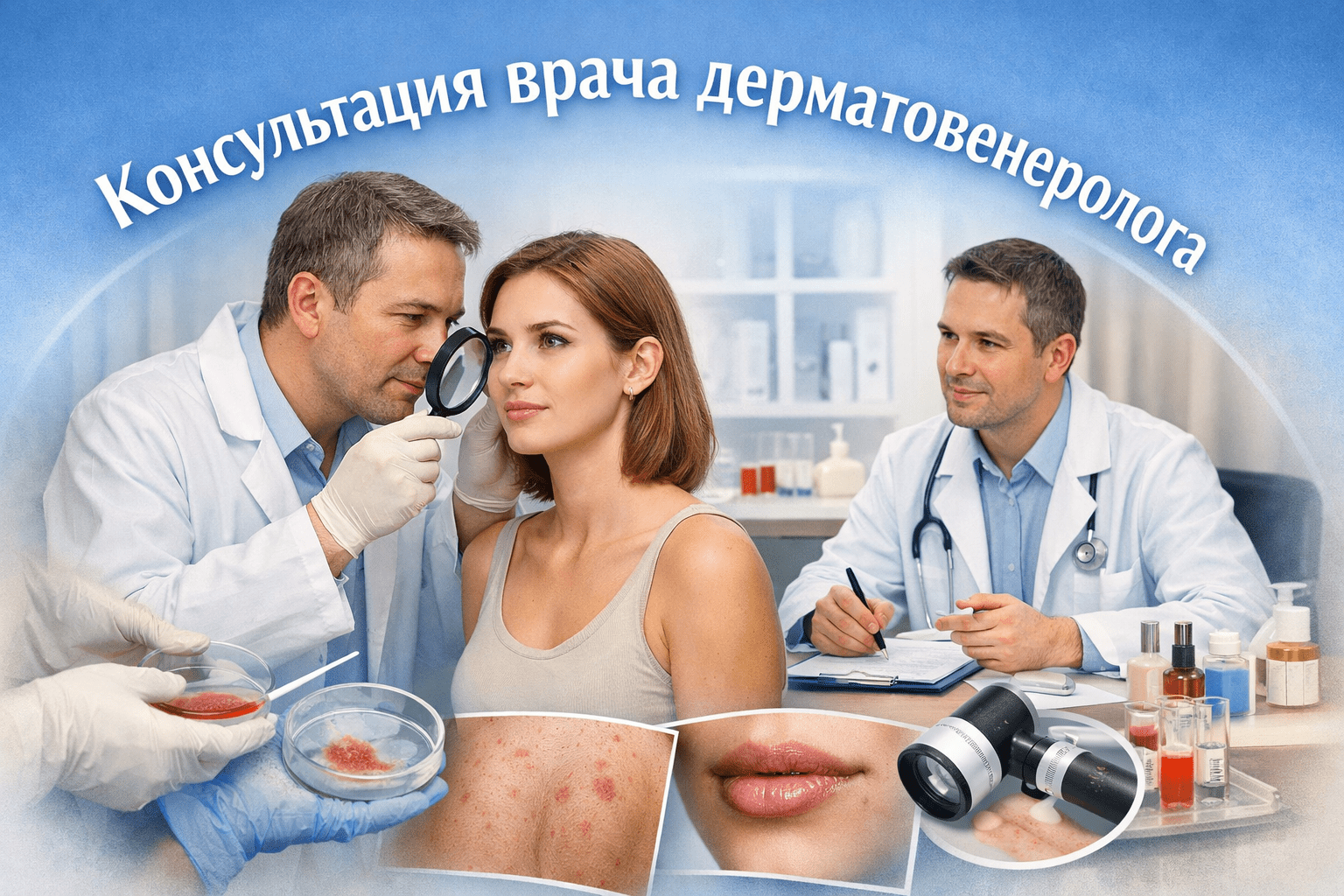Консультация врача дерматовенеролога