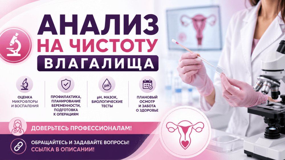 Мазок чистоты влагалища м Дмитровская, срочно и аккуратно, доступные цены