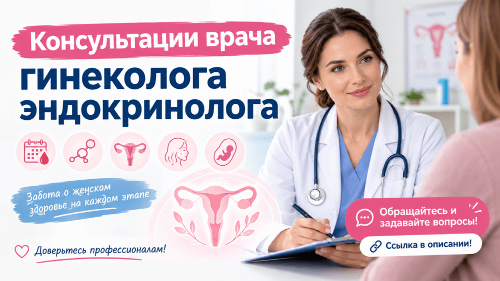 Консультации гинеколога-эндокринолога Москва: диагностика, лечение, удобный прием